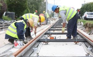 Rekonstrukcija tramvajske pruge: Pogledajte kako teku radovi na dionici Čengić Vila-Marijin Dvor