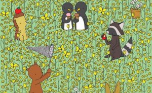 Pred vama je još jedna izazovna mozgalica: Možete li pronaći pčelu među žutim cvijećem ?