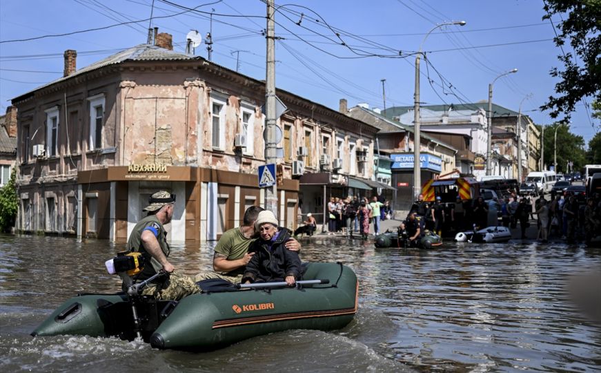 Ukrajina: Posljedice poplavljene brane su katastrofalne, najveća opasnost leži na dnu rezervoara