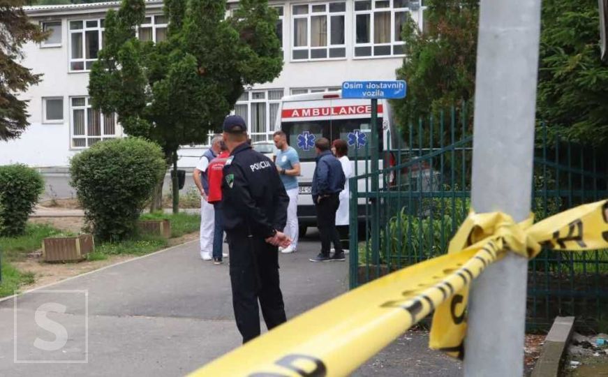 Ovako izgleda škola u Lukavcu nakon pucnjave: Uviđaj u toku, na terenu i Hitna pomoć