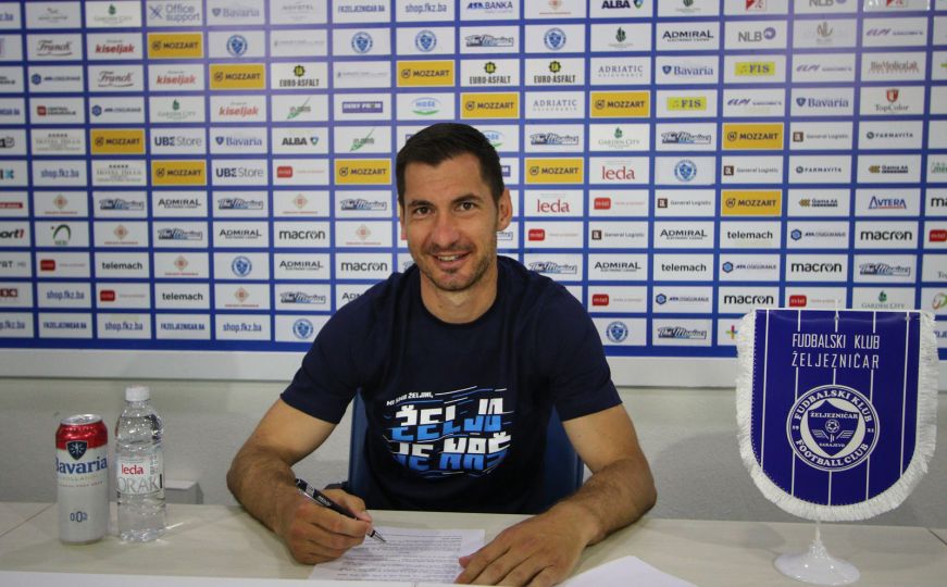 FK Željezničar i Aleksandar Kosorić prudužili saradnju, na Grbavici ostaje do ljeta 2024. godine