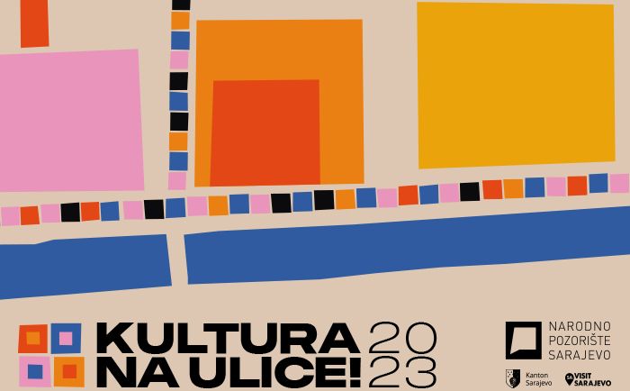 Program 'Kultura na ulice 2023!' počinje u subotu 17. juna: Događaji na području Kantona Sarajevo