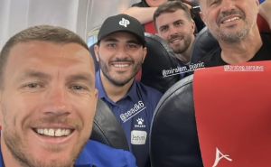 Zmajevi ponovo dobili krila: Edin Džeko se javio iz aviona