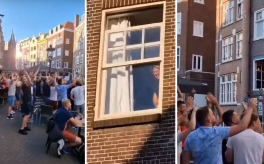 Serenada hrvatskih navijača ispred javne kuće u Nizozemskoj i hit bosanskog pjevača Ferida Avdića