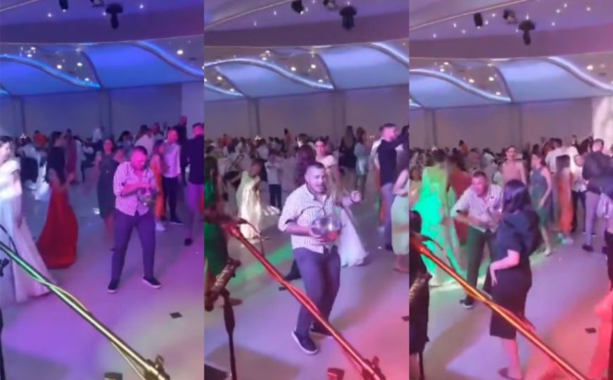 "Kralju, srušio si internet": Gost sa svadbe u Hercegovini postao hit na društvenim mrežama