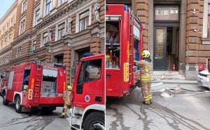 Drama u Sarajevu: Gori krov "centralnog zatvora", više vatrogasnih ekipa na terenu