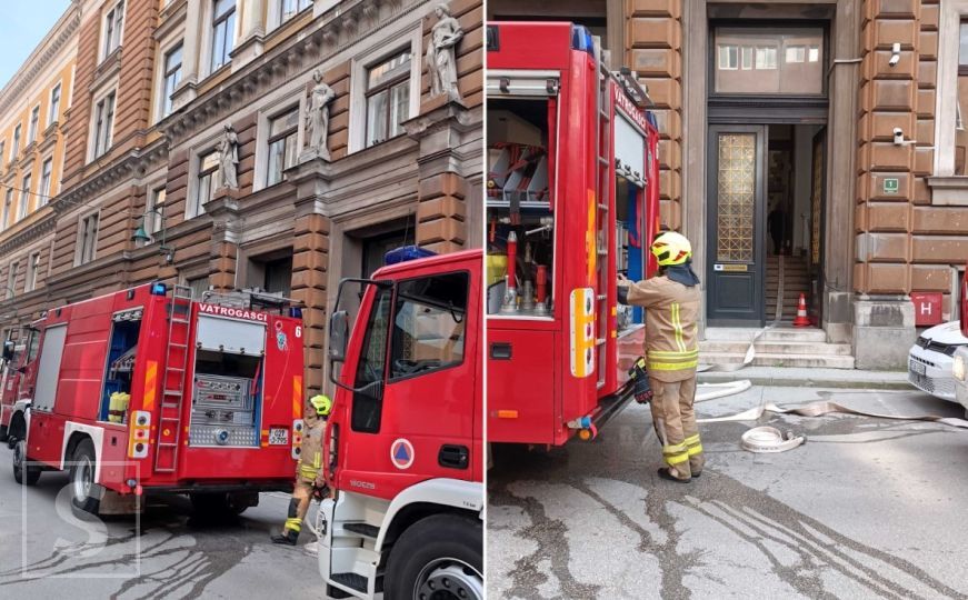 Drama u Sarajevu: Gori krov "centralnog zatvora", više vatrogasnih ekipa na terenu