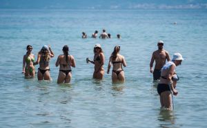Jedna od najpoznatijih plaža na Jadranu danas je bila puna kupača