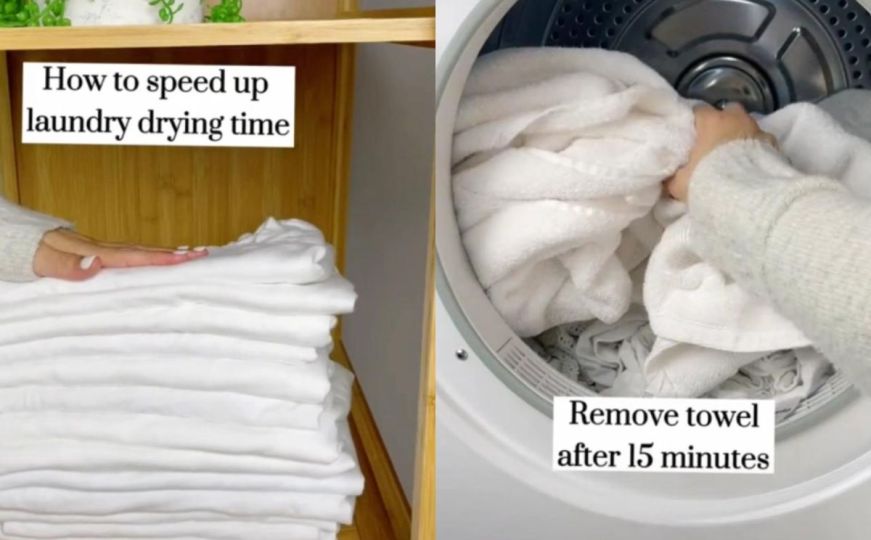 U mašinu za sušenje veša dodajte čist peškir: Rezultat oduševio milione