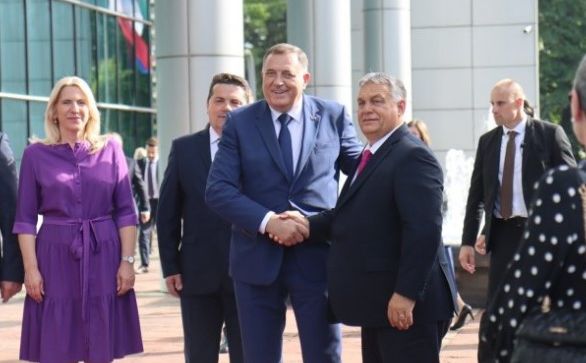 Viktor Orban stigao u Banju Luku: Sastao se sa Dodikom