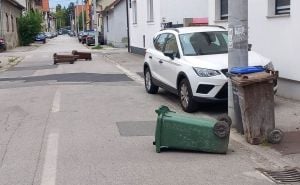 Jako nevrijeme u Hrvatskoj: Tuča veličine oraha razbijala stakla, vjetar nosio kontejnere...