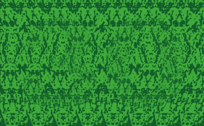 Mozgalica koju većina ne može riješiti: Vidite li koji broj je skriven u zelenom uzorku?