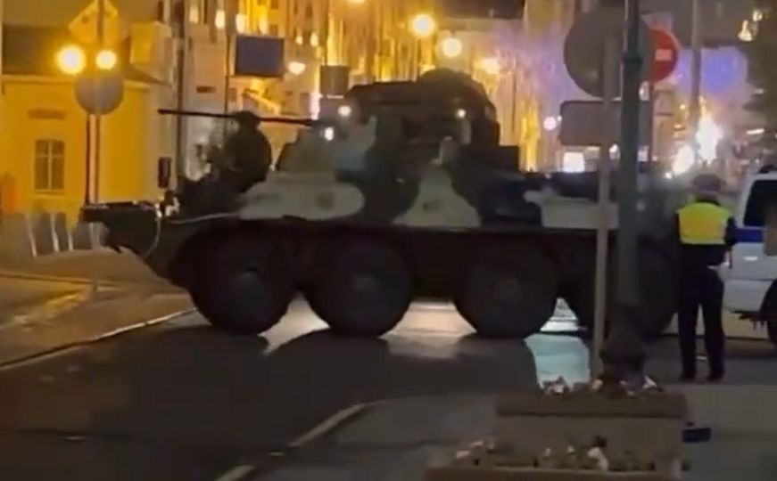 Panika u Rusiji: Vojska na ulicama Moskve
