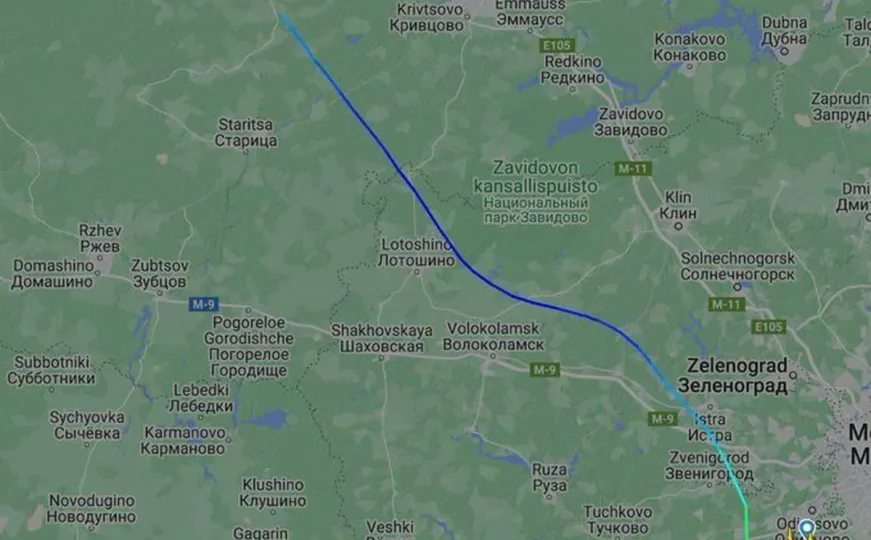 Čekaju se zvanične potvrde informacije: Putinov avion navodno poletio pa nestao s radara