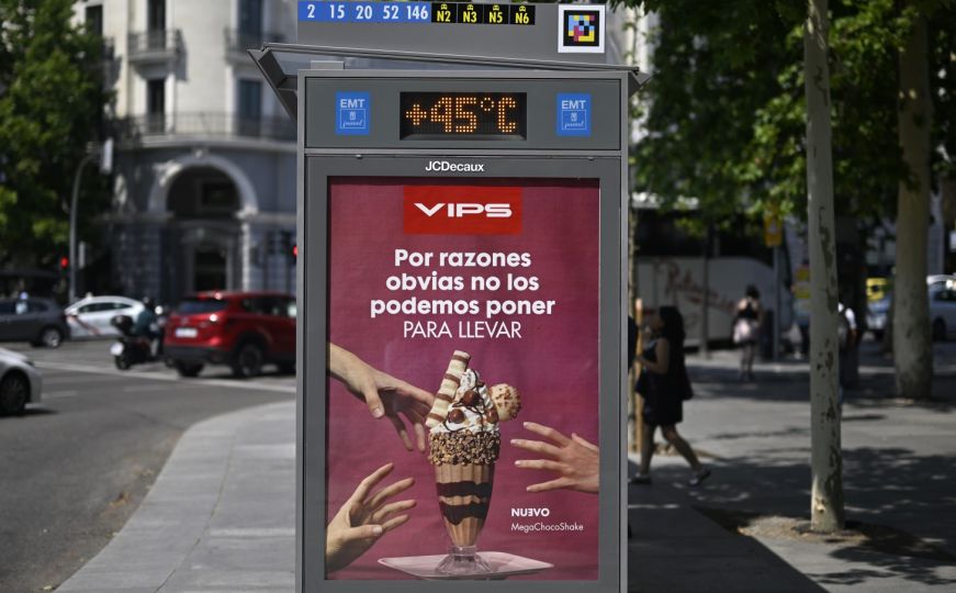 Španiju pogodio toplotni val: U Madridu zabilježeno 45 stepeni