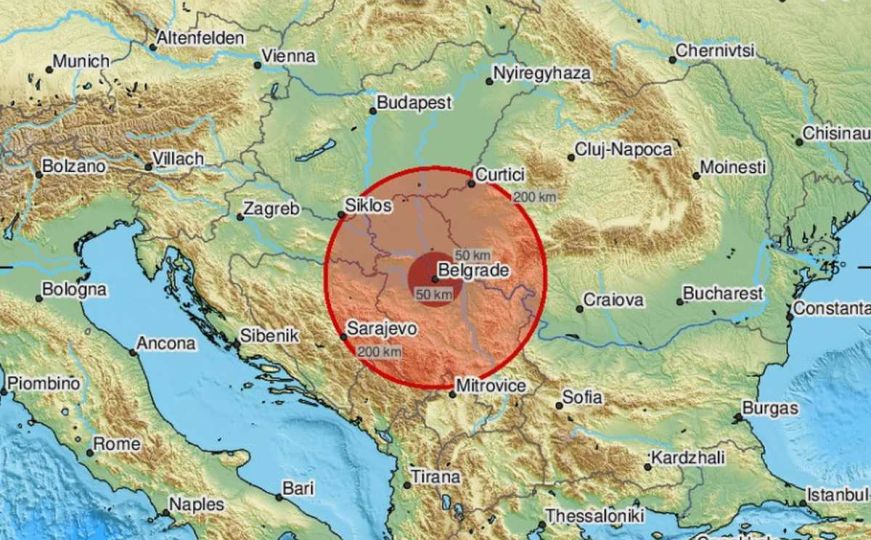 Zemljotres pogodio Srbiju: "Dobro se treslo"
