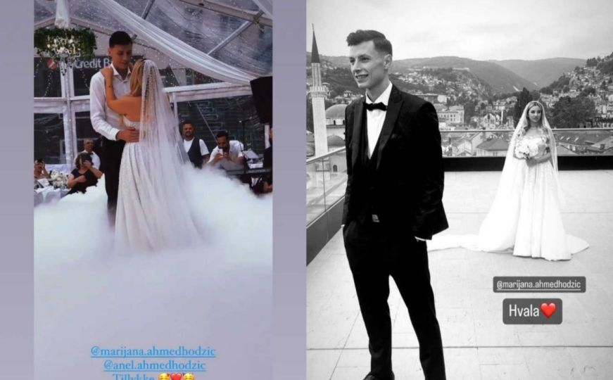 Pjevao hitove Halida Bešlića i Dine Merlina: Anel Ahmedhodžić na svojoj svadbi 'pao u sevdah'