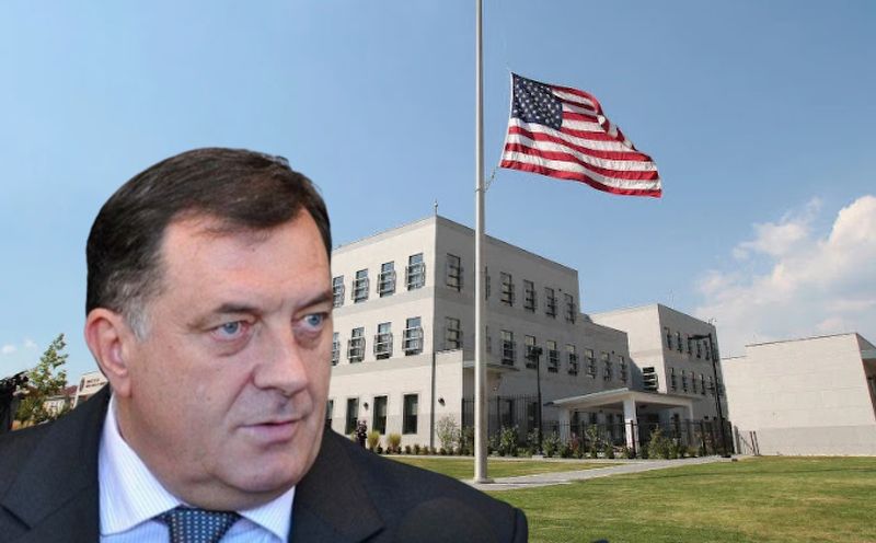Ambasada SAD o potezima NSRS: To je besmisleno, ali  u skladu sa ostalim Dodikovim nastojanjima