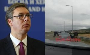 Policajci na Kosovu zaustavili Vučićevog sina Danila i skinuli mu majicu