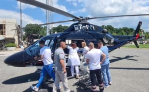 Hitan transport: Beba u Tuzli rođena sa srčanom manom, helikopterom prevezena u Beograd