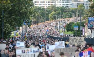 Beograd: Završen deveti protest "Srbija protiv nasilja"