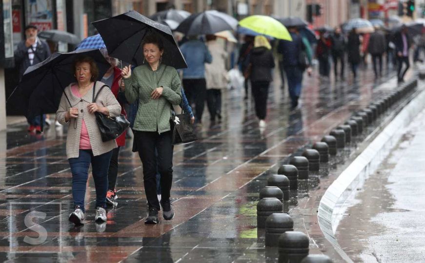 Opet promjena vremena stiže u Bosnu: Kiša, grmljavina i nove padavine, a onda preokret