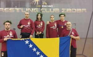 Tri zlatne i jedna srebrena medalja za hrvače Bosne u Zadru
