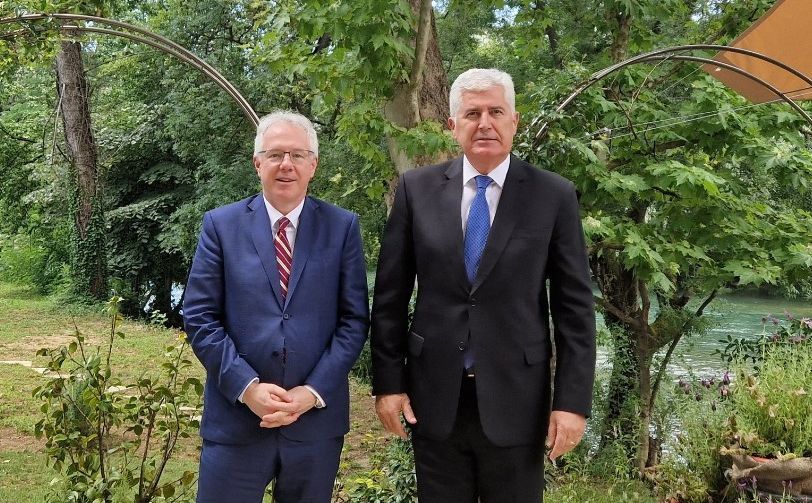 Čović u Mostaru ugostio ambasadora Murhpya: Naše partnerstvo sa SAD-om ostaje ključno