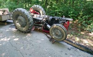 Nesreća kod Konjica: Muškarac se prevrnuo sa motokultivatorom, teško povrijeđena njegova supruga