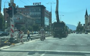 Vozači, oprez: Raskrsnica u Sarajevu zatvorena zbog rekonstrukcije tramvajske pruge