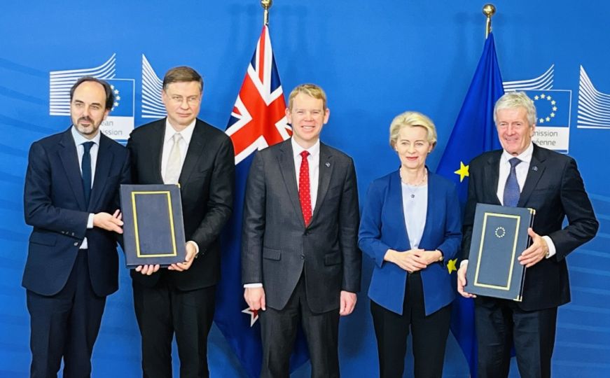 Sporazum Europske Unije i Novog Zelanda: Moguć veliki porast izvoza iz EU