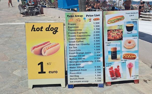 Da li je ovo najjeftinije mjesto u Grčkoj: Prodaju hranu i piće, a ništa nije skuplje od - 2,5 eura