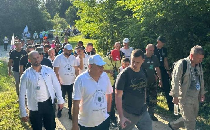 Delegacija Vlade Federacije BiH pridružila se učesnicima Marša mira