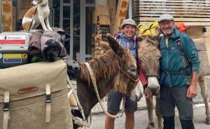 Građane Sarajeva iznenadio čudni par: Hodaju s magarcima kroz centar, ovo je njihova priča