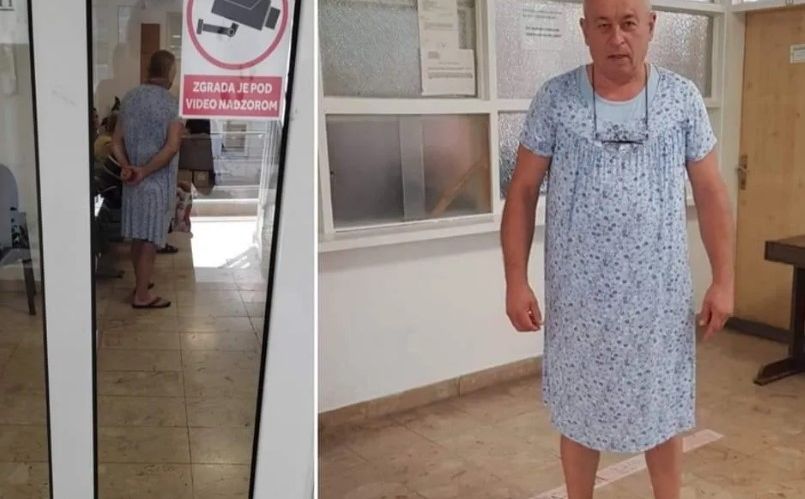 Samo u BiH: Nisu mu dali da u kratkim hlačama da uđe u zgradu PIO - otišao i kupio haljinu!