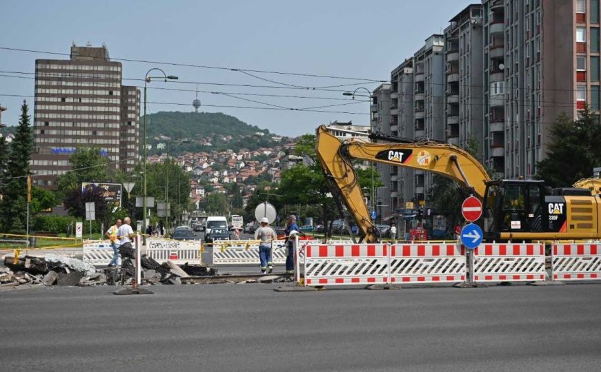 Rekonstrukcija tramvajske pruge: Pogledajte kako teku radovi na Pofalićima