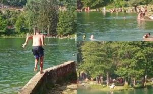 Odlična alternativa moru: Poznato kupalište u BiH prepuno plivača, pogledajte snimak