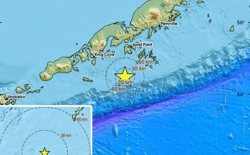 Zemljotres jačine 7,4 potresao Aljasku, izdato upozorenje na cunami