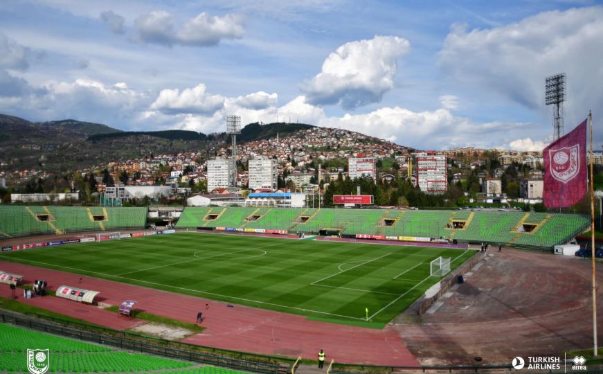 FK Sarajevo odredio cijene ulaznica za utakmicu protiv Torpeda: Sjever zatvoren