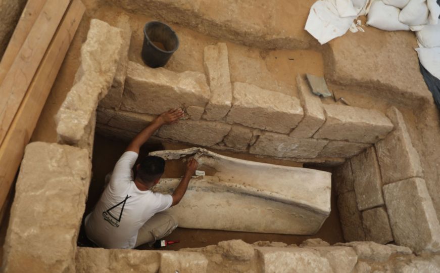 Sarkofag iz rimskog doba otkriven u Gazi