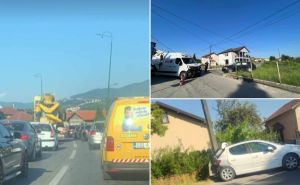 Serija nesreća u Sarajevu: U svega nekoliko sati tri žestoka udesa, među povrijeđenima i dva pješaka
