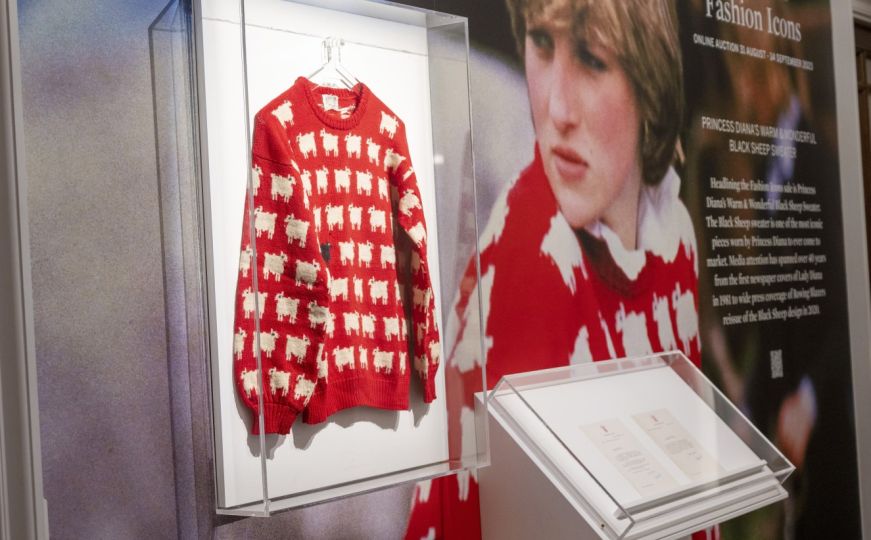 Čuveni džemper princeze Diane prvi put na aukciji u septembru