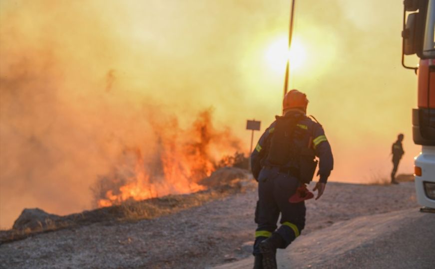 Haos u Grčkoj: Šumski požari se šire, situaciju otežavaju jaki vjetrovi