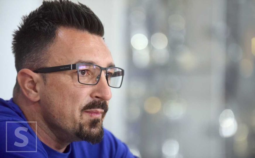 Nermin Bašić pred meč Dinamo Minsk - FK Željezničar: 'Ponosan sam na igrače'