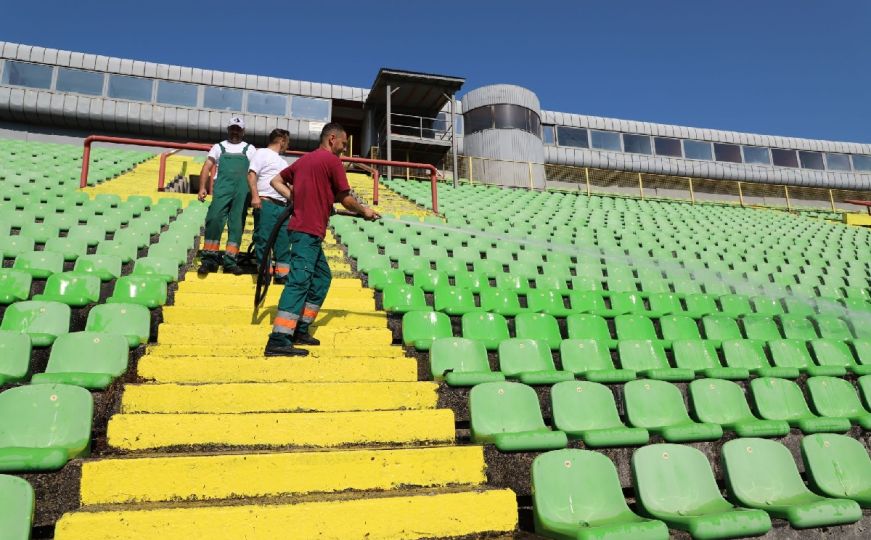 'Europa se vraća na Koševo': Velika akcija čišćenja stadiona "Asim Ferhatović Hase"