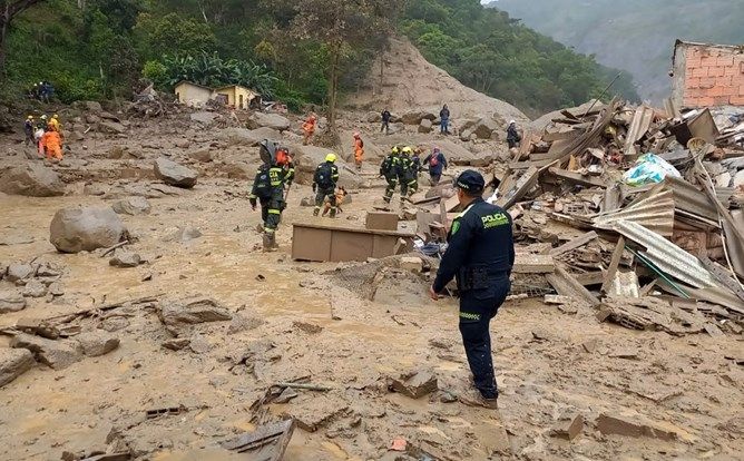 Potraga u Kolumbiji: U velikom odronu najmanje osmero mrtvih, ima i nestalih