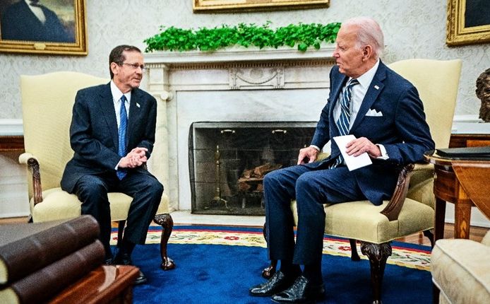 Joe Biden primio izraelskog predsjednika: "Naše veze su neuništive"