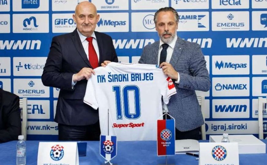 Široki Brijeg i Hajduk sklopili poslovno-sportsku saradnju: Objavili detalje