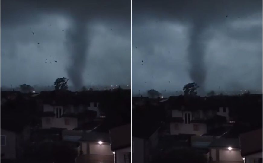 Snažan tornado pogodio Italiju, stižu zastrašujući snimci: "Dan je postao noć!"