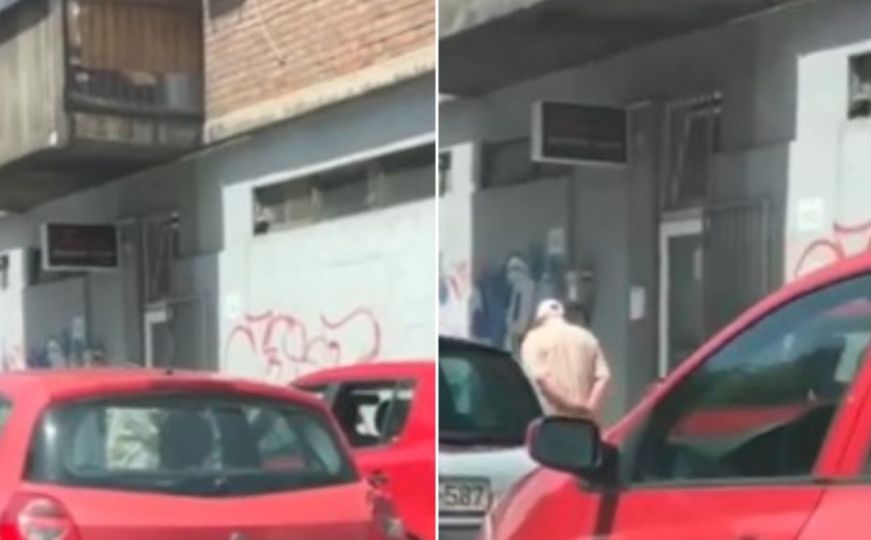 Bahati vozač iz Sarajeva htio zgaziti starca jer je hodao pješačkom stazom?